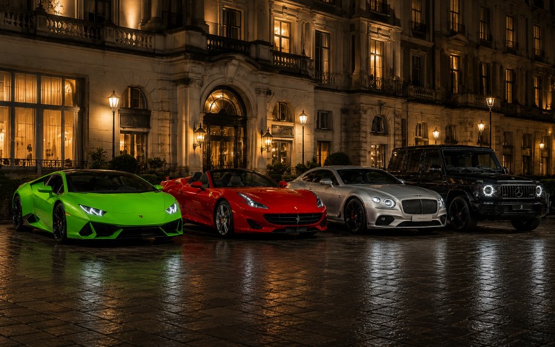 Most Popular Supercars to Hire in the UK Right Now